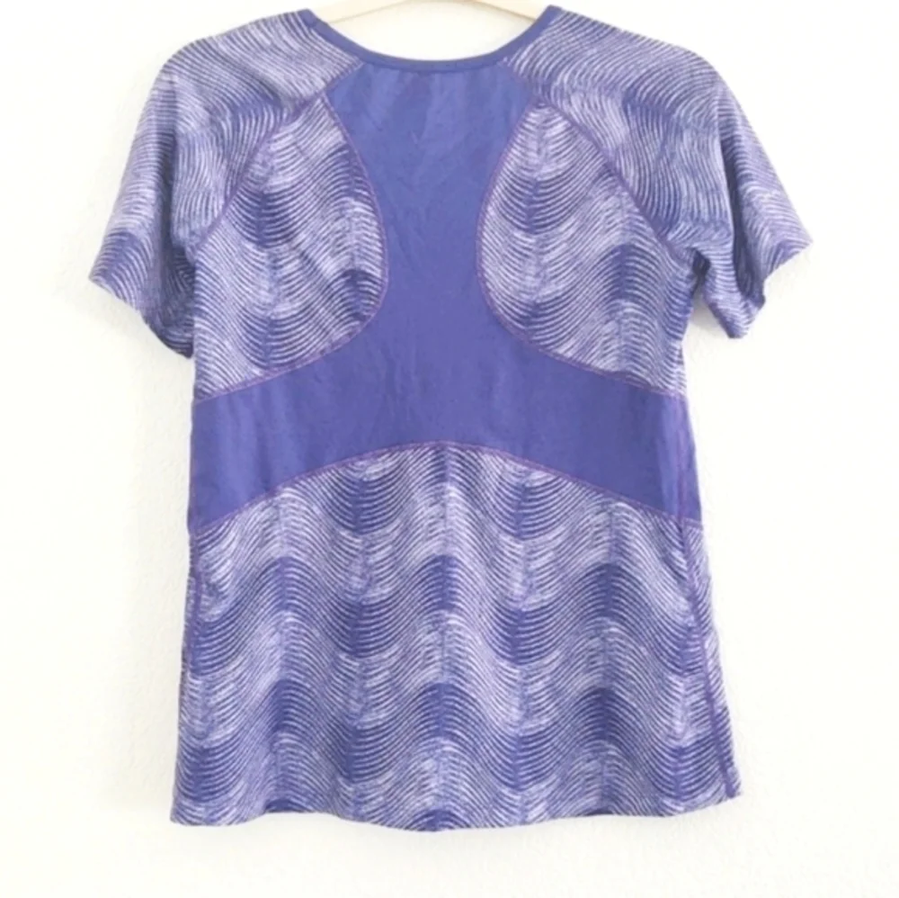 REI Athletic Crewneck Top Purple M - Picture 4 of 5